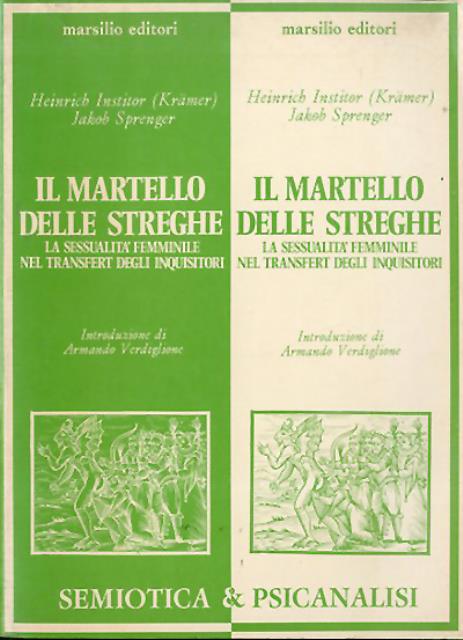 Il martello delle streghe. La sessualità femminile nel transfert degli …