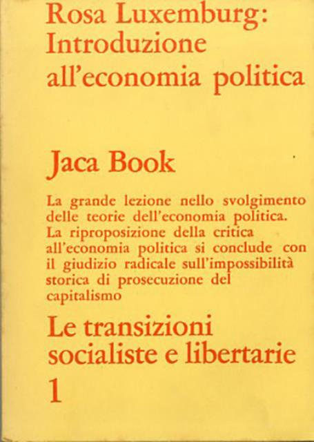 Introduzione all'economia politica.