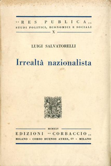 Irrealtà nazionalista.