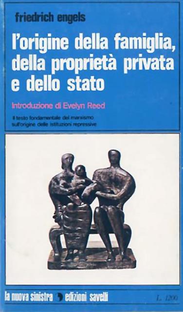 L'origine della famiglia, della proprietà privata e dello Stato.