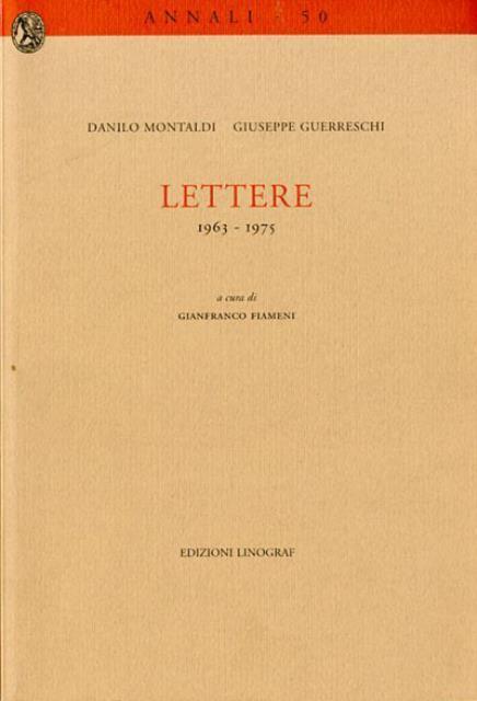 Lettere 1963-1975.