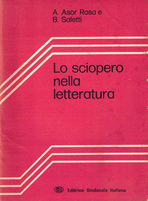 Lo sciopero nella letteratura.