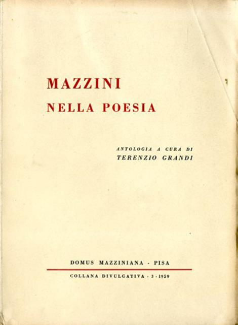 Mazzini nella poesia. Antologia.