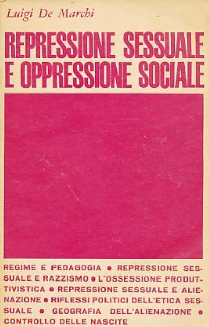 Repressione sessuale e oppressione sociale.