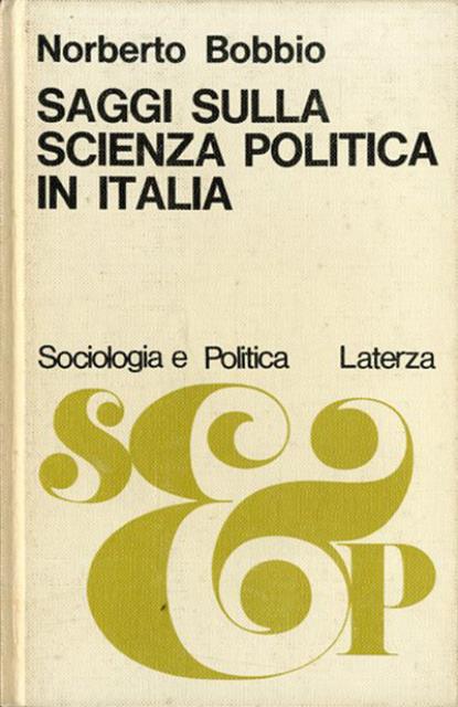 Saggi sulla scienza politica in Italia.