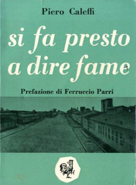 Si fa presto a dire fame.