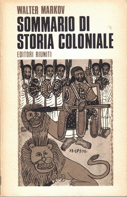 Sommario di storia coloniale.