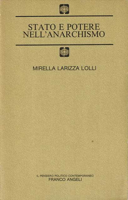 Stato e potere nell'anarchismo.