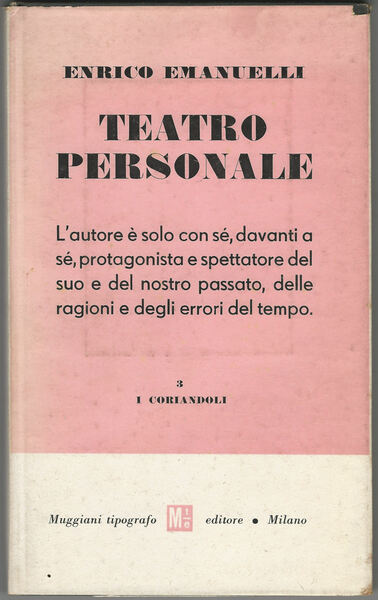 Teatro personale.