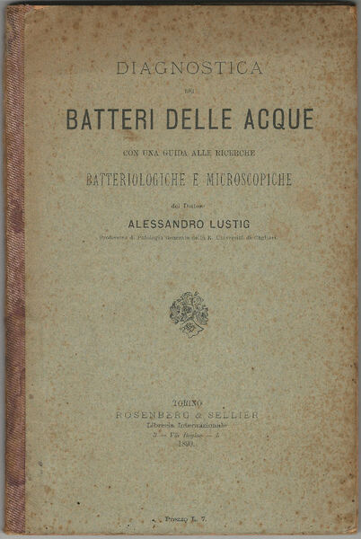 Diagnostica dei batteri delle acque con una guida alle ricerche …