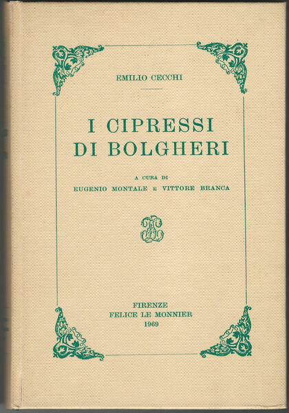 I cipressi di Bolgheri.