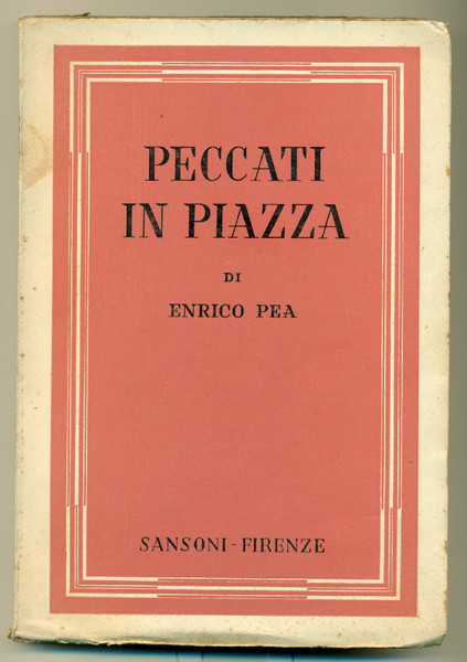 Peccati in piazza.