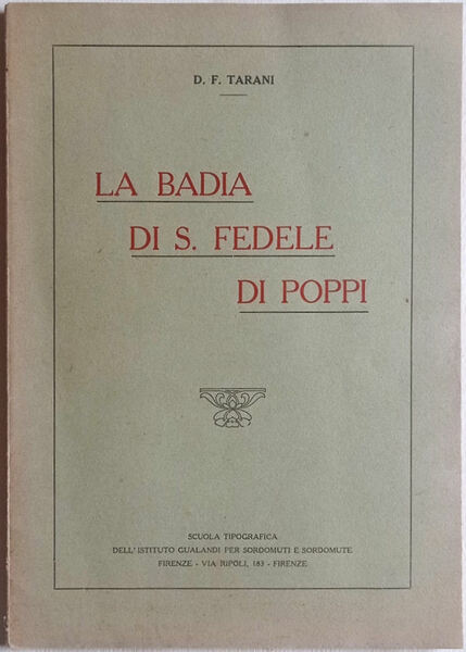 La badia di S. Fedele di Poppi.