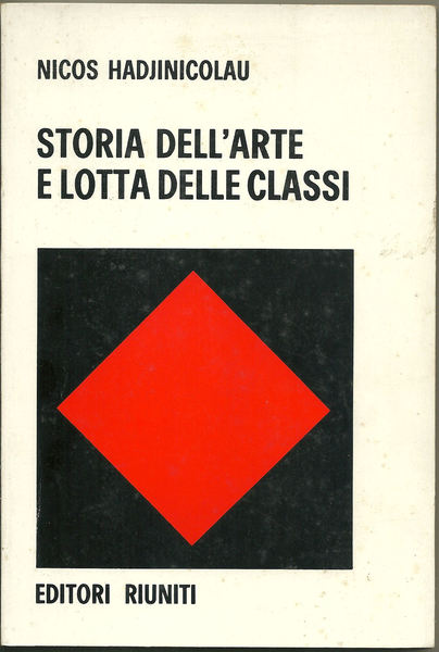 Storia dell'arte e lotta delle classi.