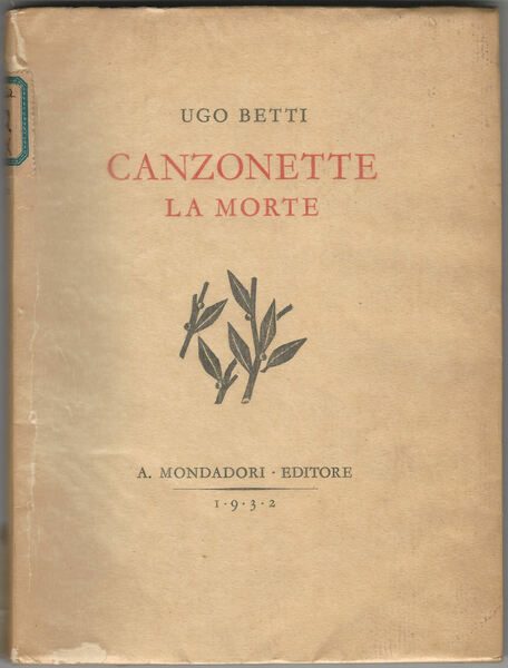 Canzonette. La morte.