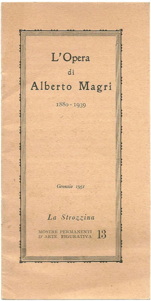 Alberto Magri 1880-1939.