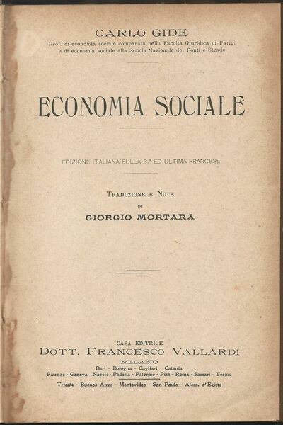 Economia sociale.