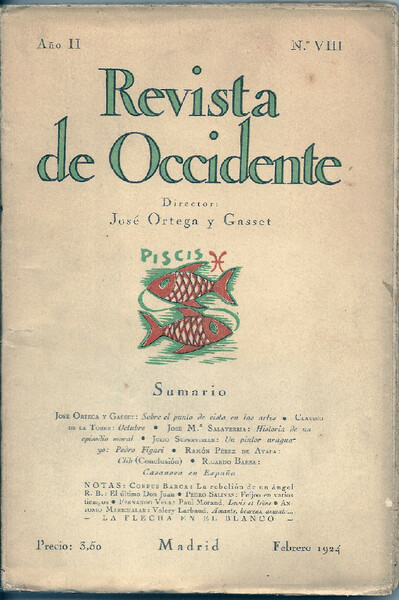 Revista de Occidente.