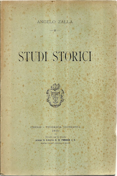 Studi storici.