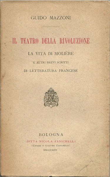 Il teatro della rivoluzione. La vita di Molière e altri …