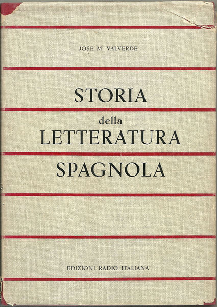 Storia della letteratura spagnola.