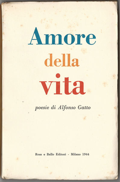 Amore della vita.