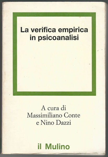 La verifica empirica in psicoanalisi.