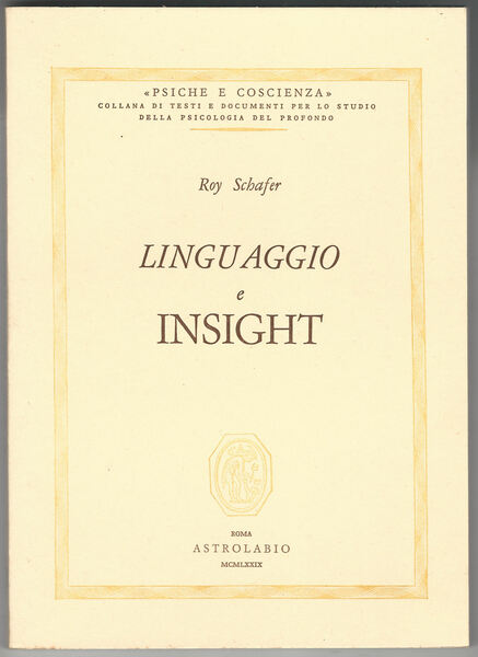 Linguaggio e insight.