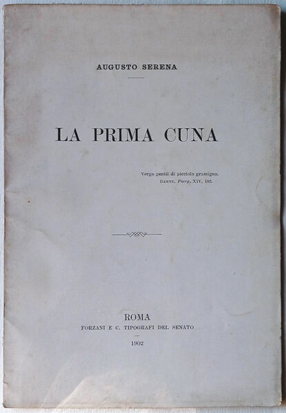 La prima cuna.