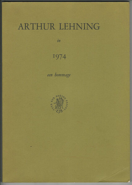 Arthur Lehning in 1974. Een hommage.