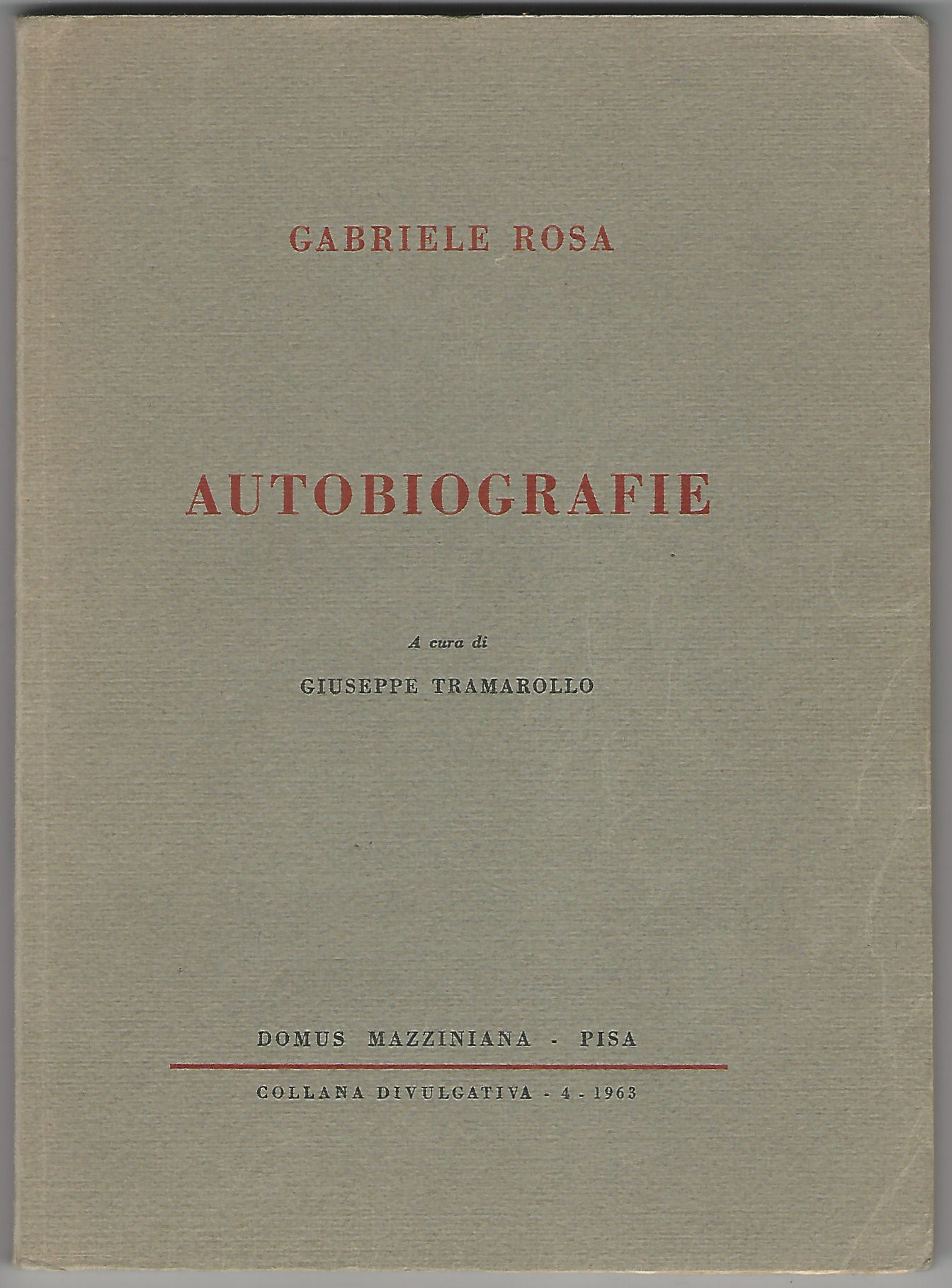 Autobiografie.