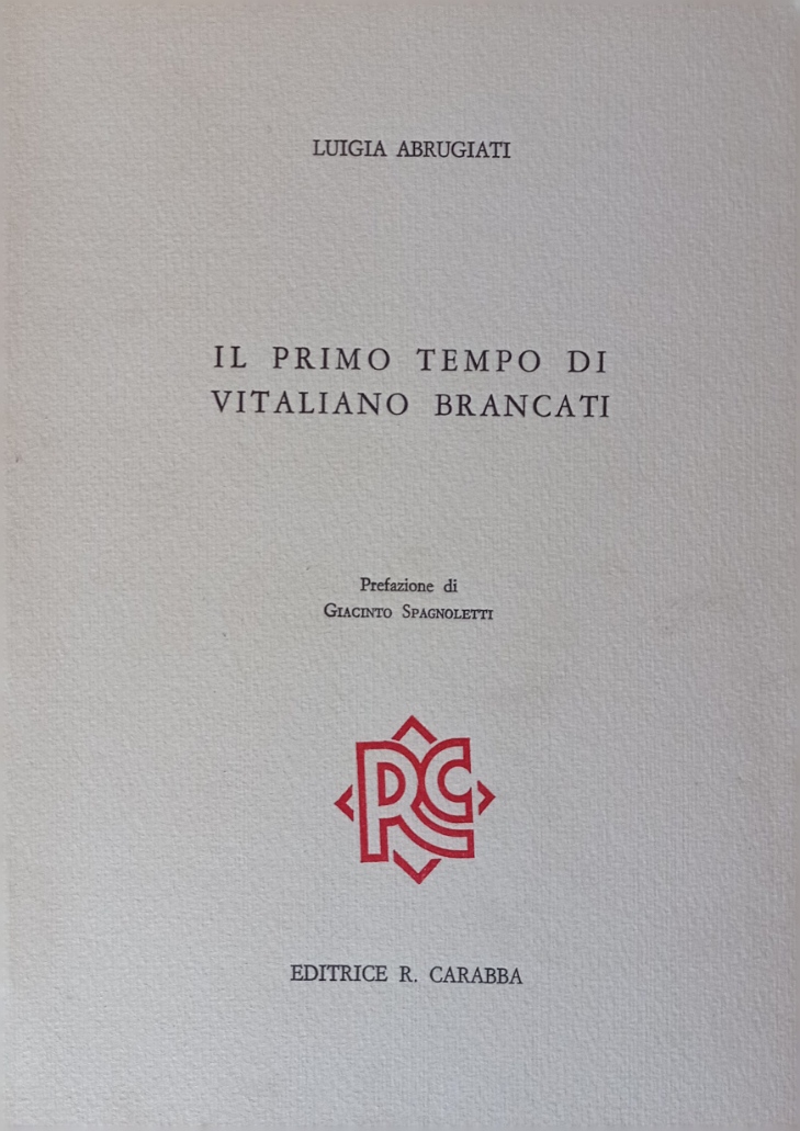 Il primo tempo di Vitaliano Brancati.