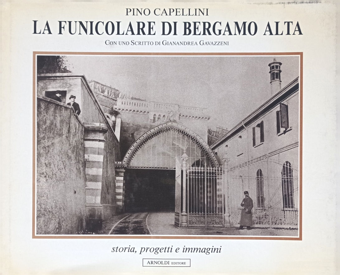 La funicolare di Bergamo alta.
