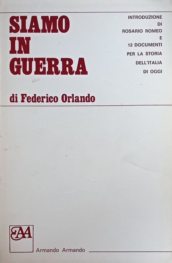 Siamo in guerra.
