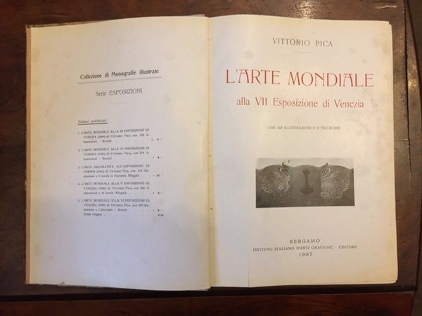 L'arte mondiale alla VII Esposizione di Venezia