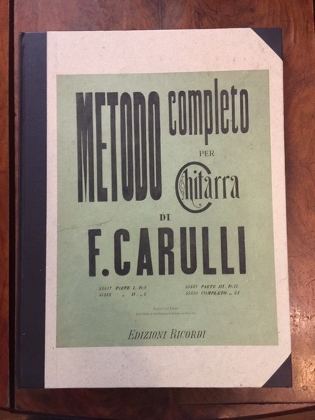 Metodo completo per chitarra composto espressamente per l'insegnamento di suo …