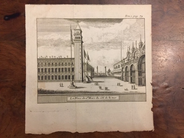 La place de St. Marc du coté de la mer. …