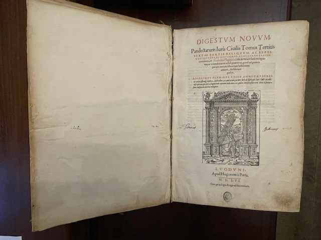 Digestum novum. Pandectarum iuris civilis tomus tertius sextae partis reliquum …