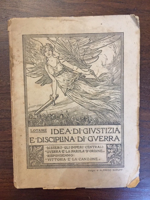 Idea di giustizia e disciplina di guerra. Dissero gli imperi …