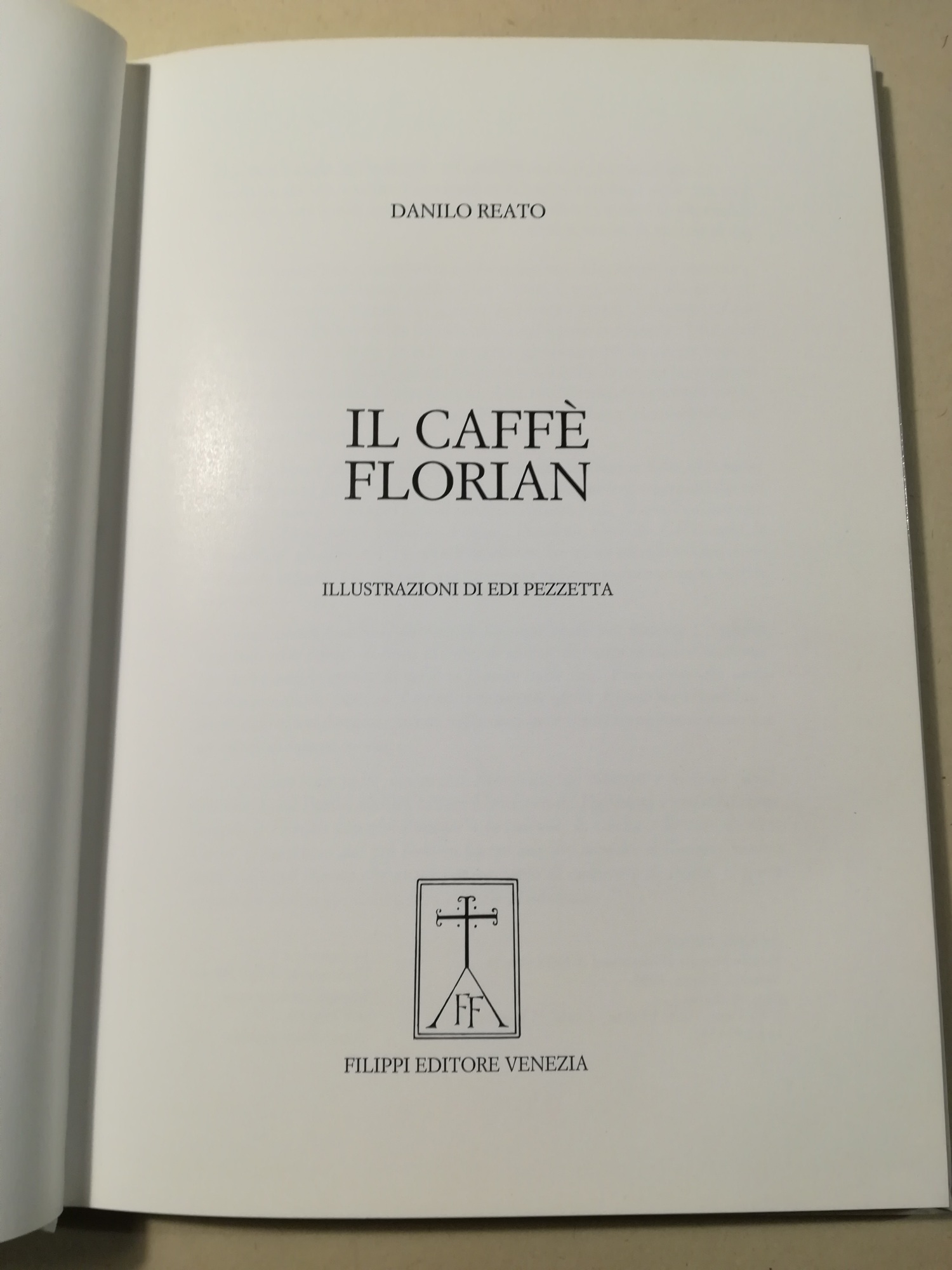 Il Caffè Florian. Illustrazioni di Edi Pezzetta