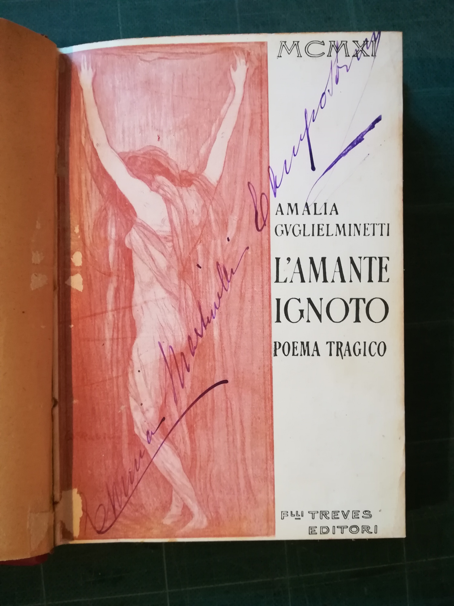 L'amante ignoto. Poema tragico