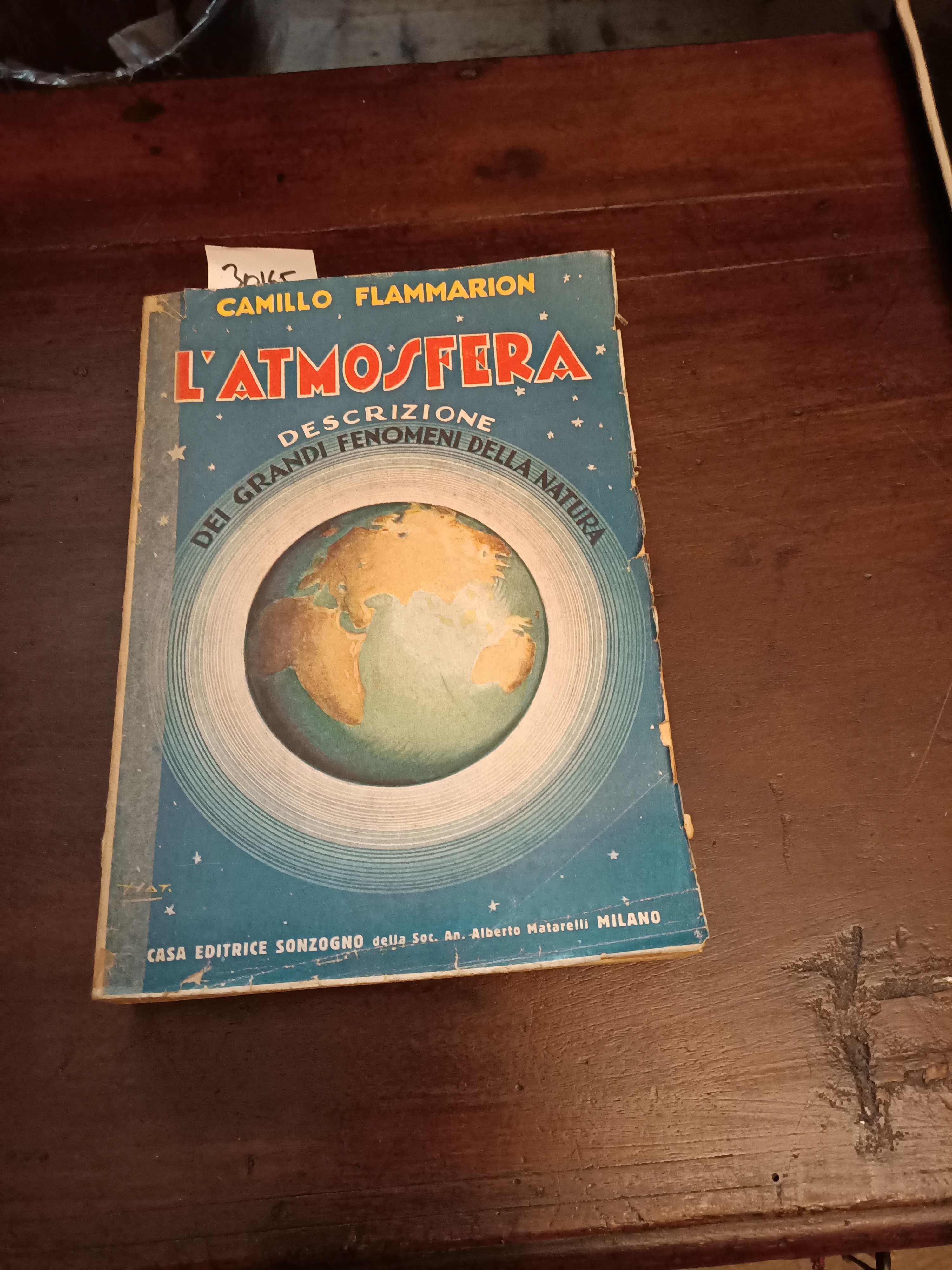 L'atmosfera. Descrizione dei grandi fenomeni della natura