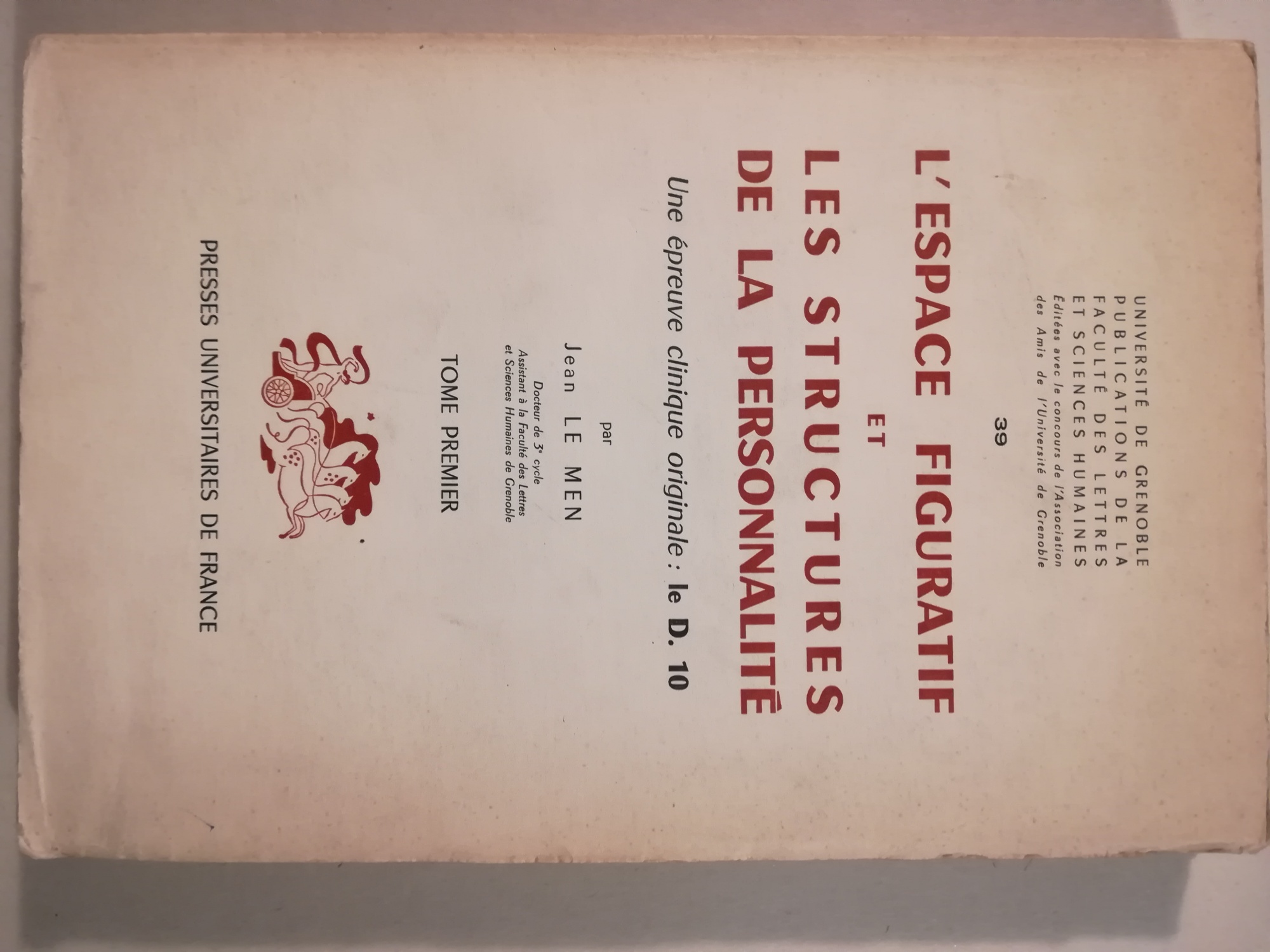 L'espace figuratif et les structures de la personalité. Une épreuve …