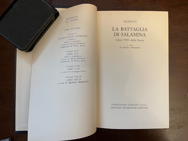 La battaglia di Salamina. Libro VIII delle Storie. A cura …