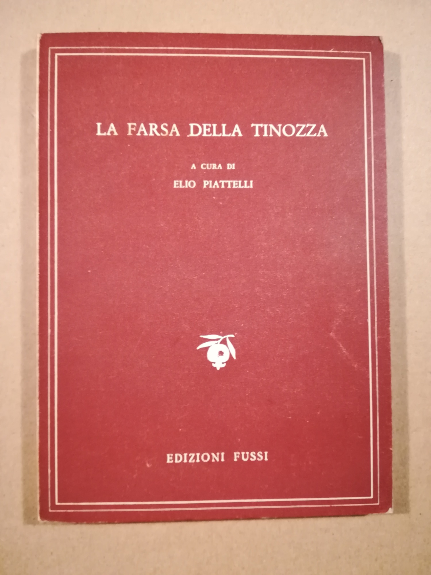 La farsa della tinozza - La farce du cuvier