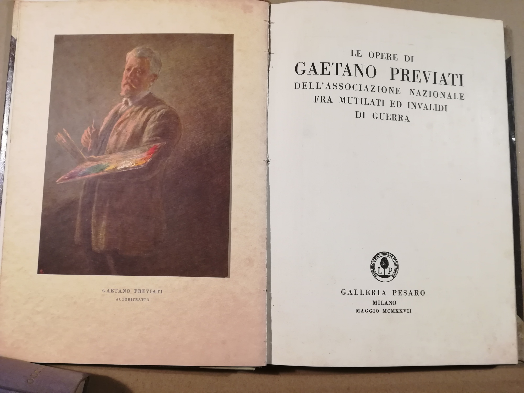 Le opere di Gaetano Previati dell'Associazione Nazionale fra mutilati ed …