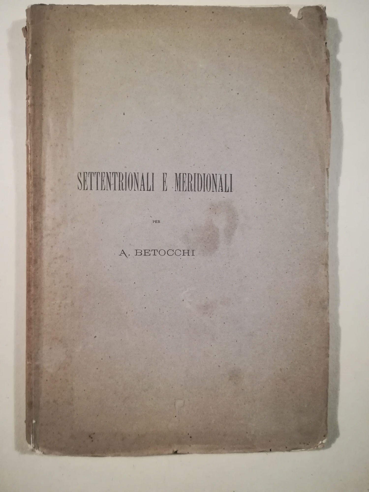 Settentrionali e Meridionali