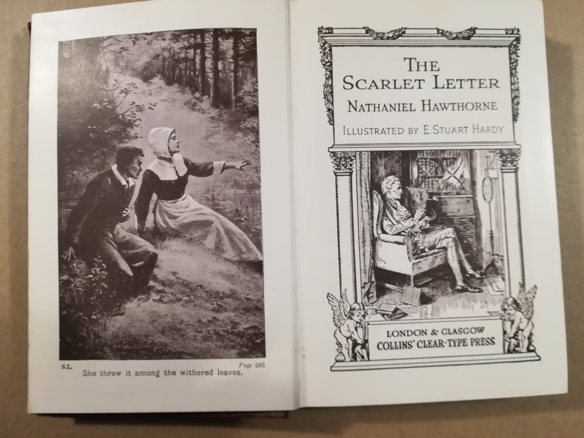 The Scarlet Letter. Illustrated by E. Stuart Hardy