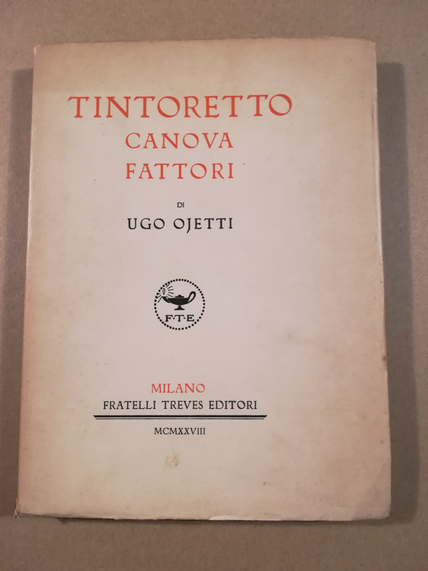 Tintoretto, Canova, Fattori