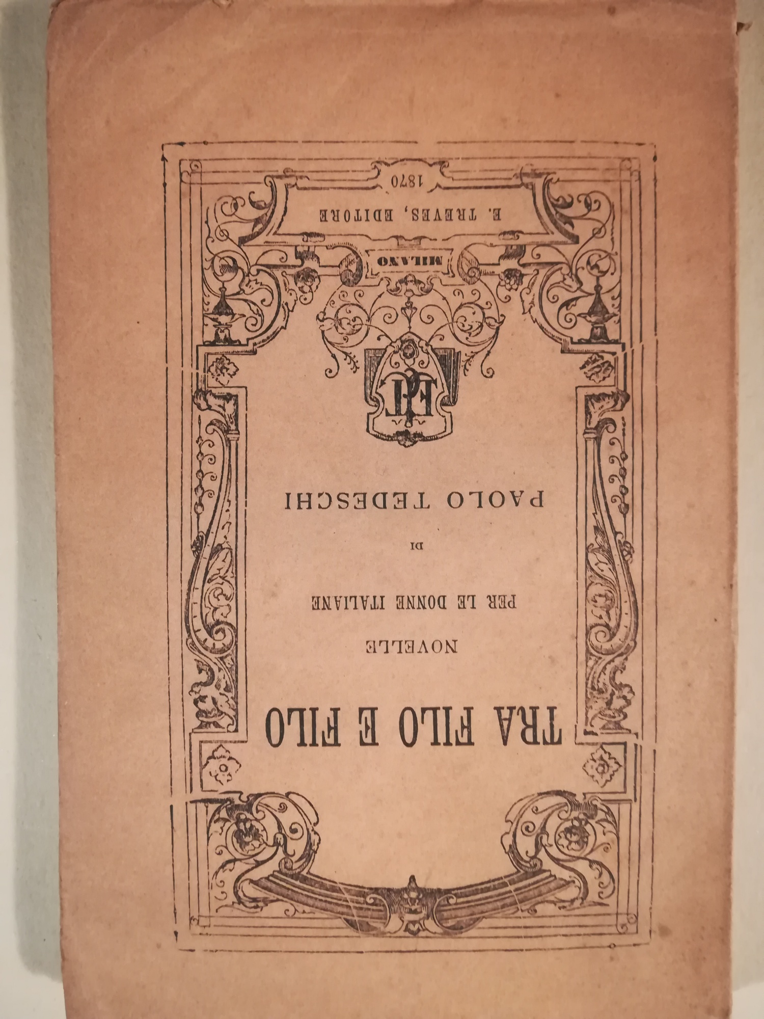 Tra filo e filo. Novelle per le donne italiane